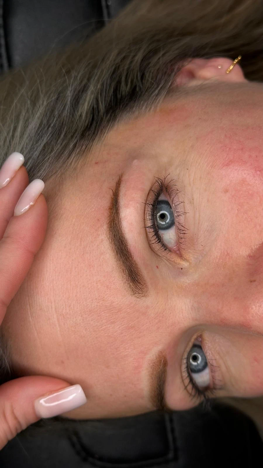Healed ombré brows, result at Jana Barbell PMU Amsterdam
